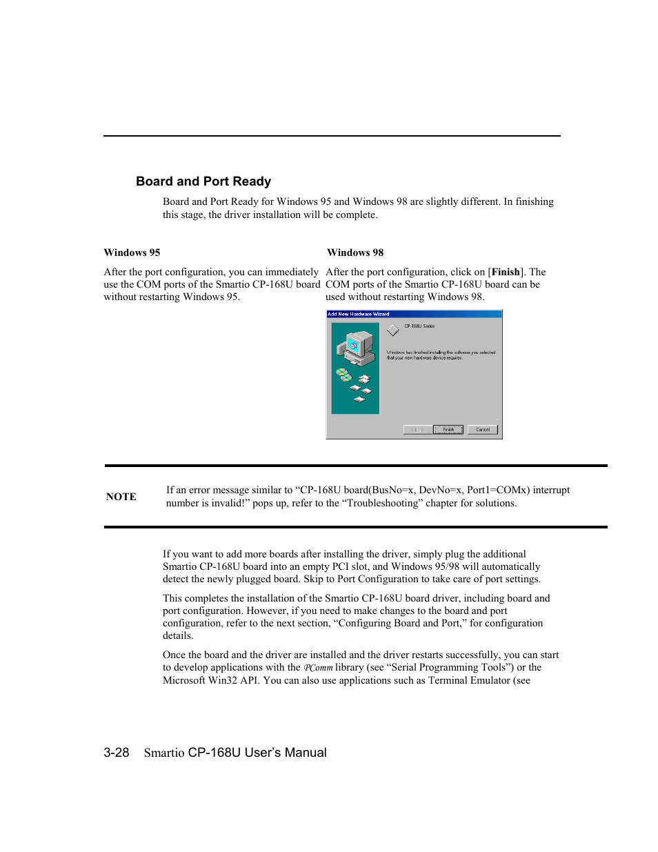 Moxa Technologies CP-168U User Manual | Page 44 / 86