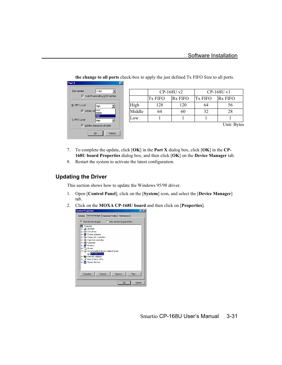 Moxa Technologies CP-168U User Manual | Page 47 / 86