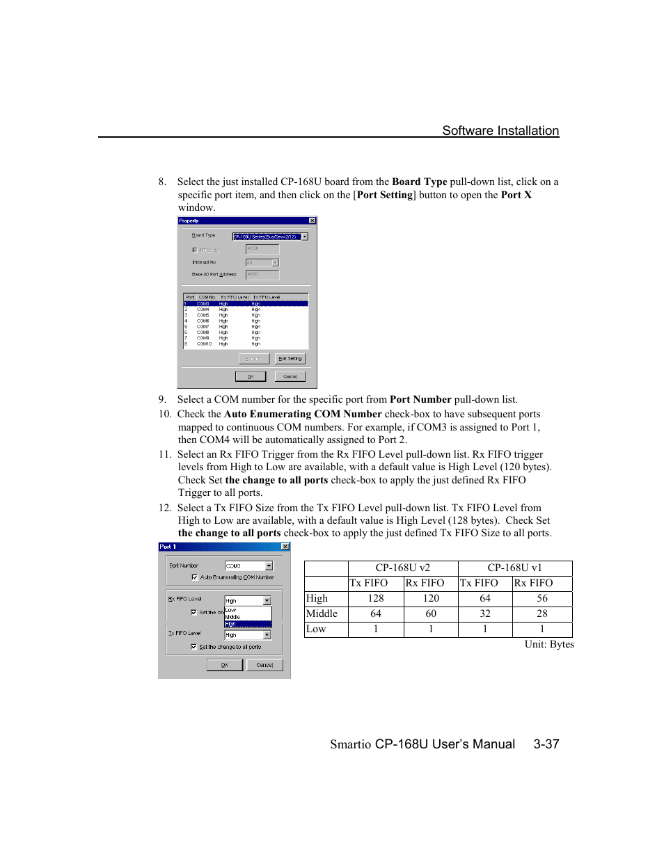 Moxa Technologies CP-168U User Manual | Page 53 / 86