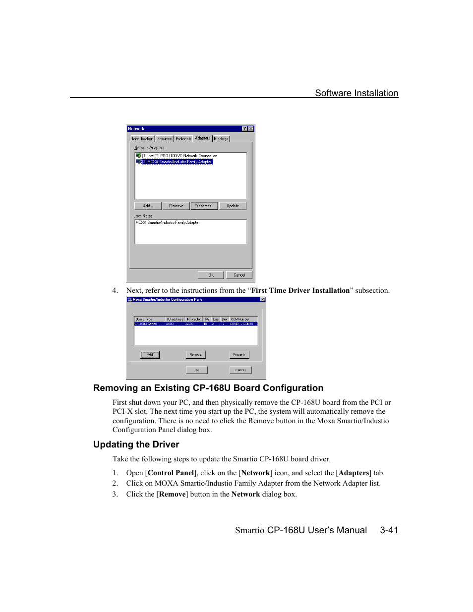 Moxa Technologies CP-168U User Manual | Page 57 / 86