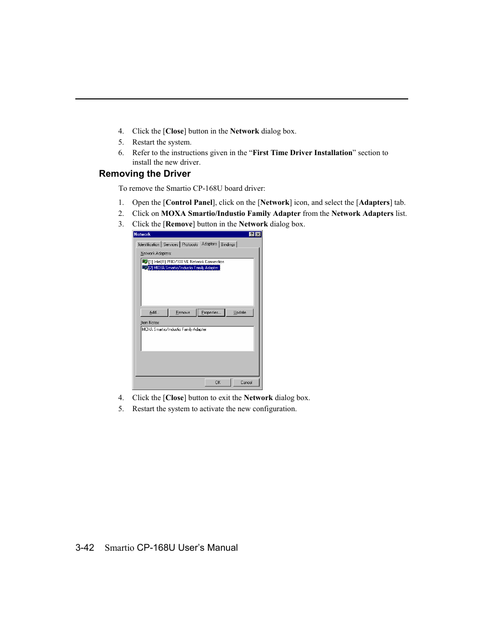 Moxa Technologies CP-168U User Manual | Page 58 / 86