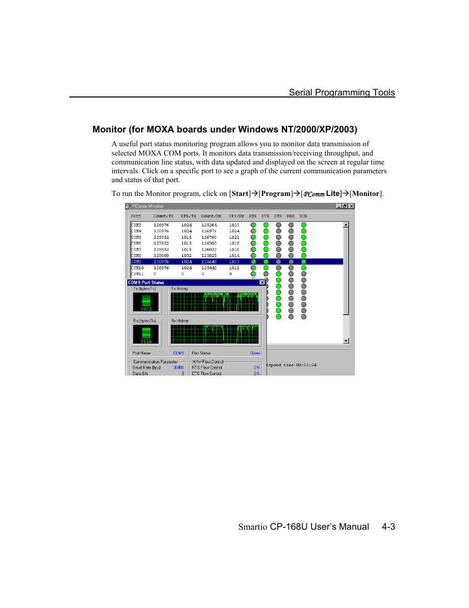 Moxa Technologies CP-168U User Manual | Page 73 / 86