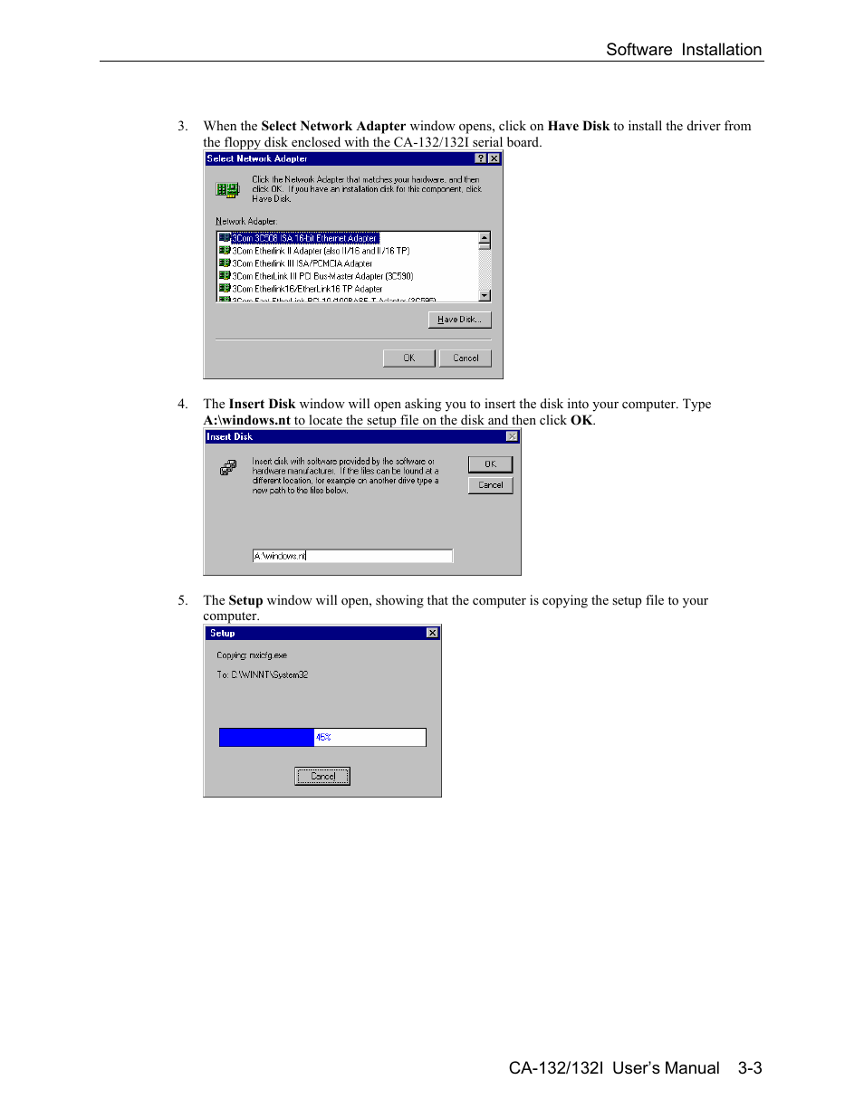 Moxa Technologies CA-132/132I User Manual | Page 17 / 49