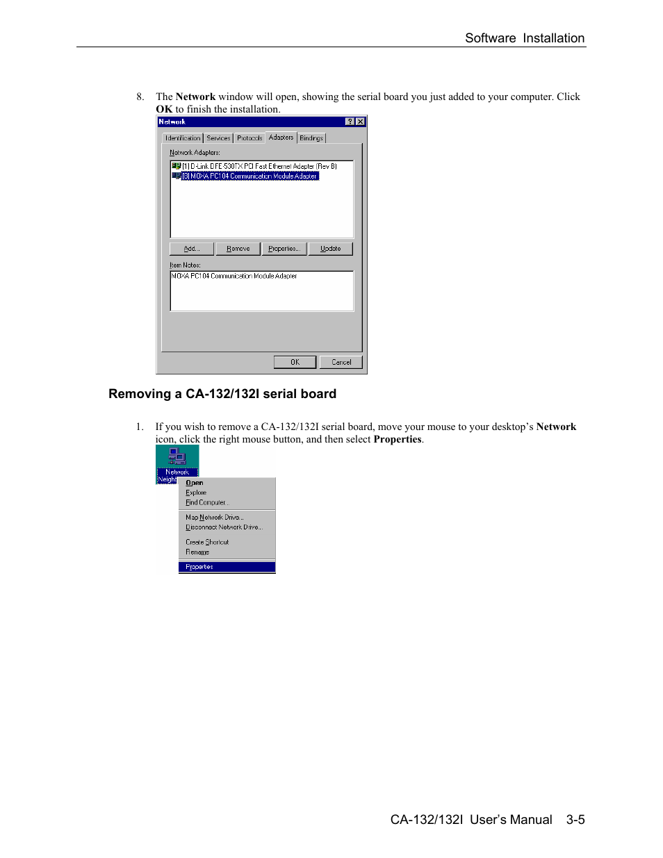 Moxa Technologies CA-132/132I User Manual | Page 19 / 49