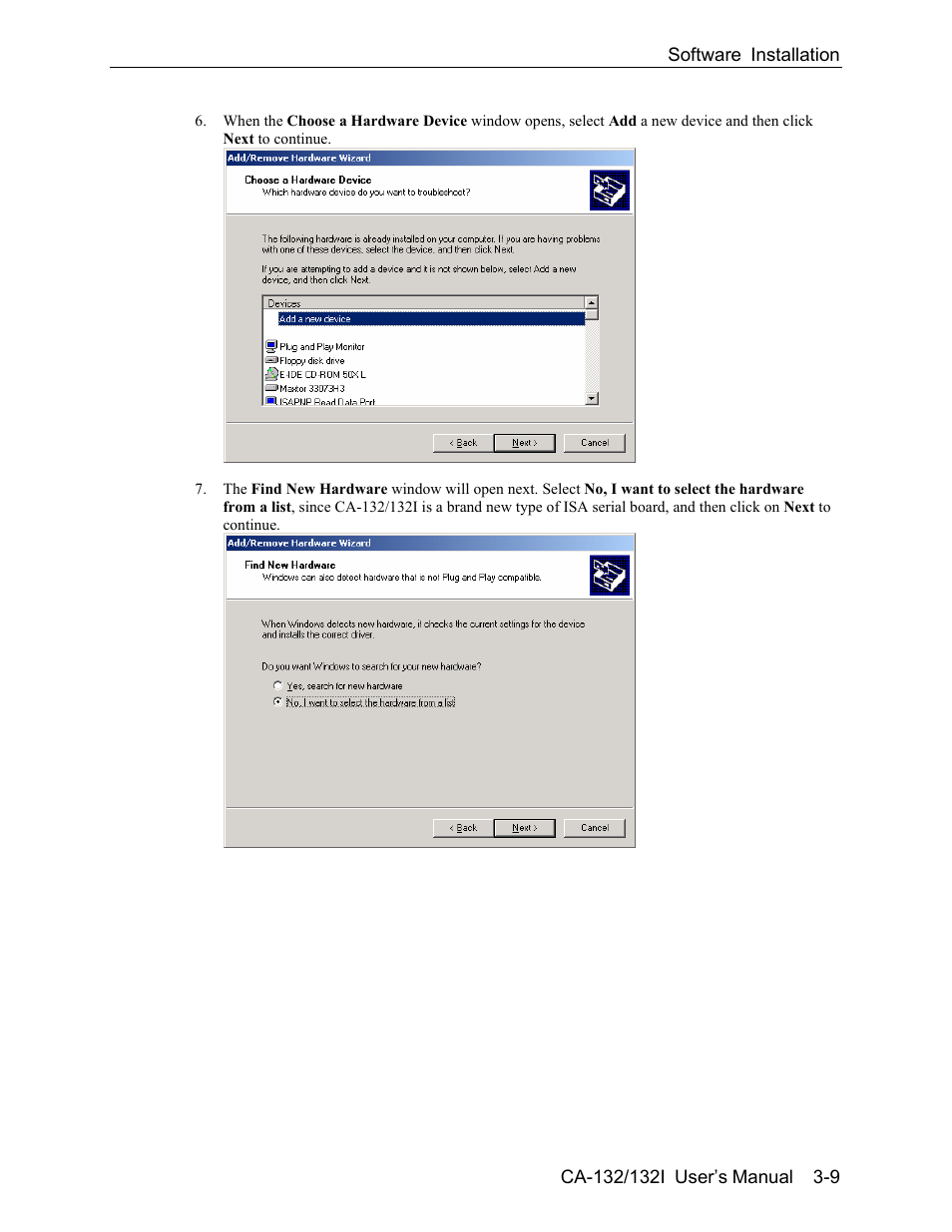 Moxa Technologies CA-132/132I User Manual | Page 23 / 49