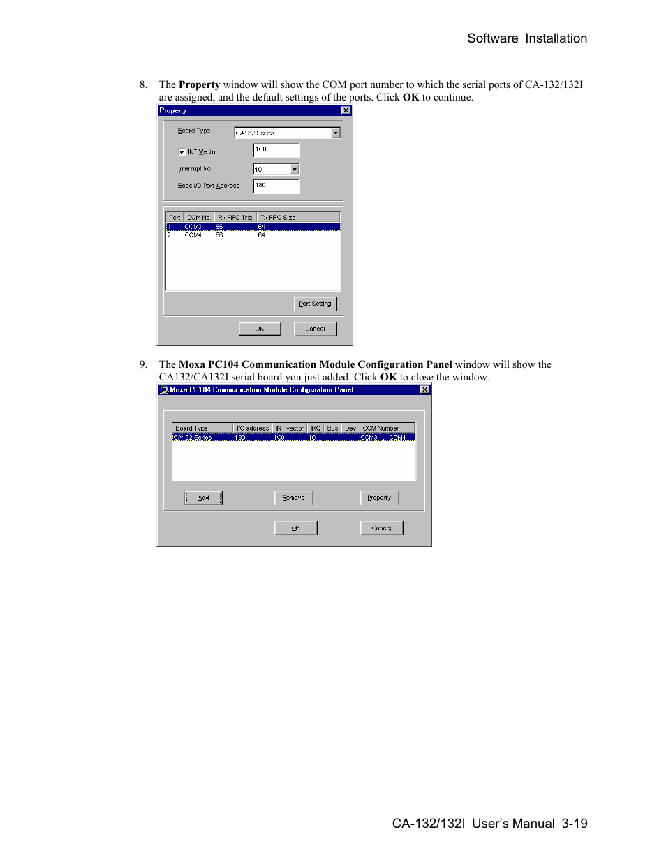 Moxa Technologies CA-132/132I User Manual | Page 33 / 49