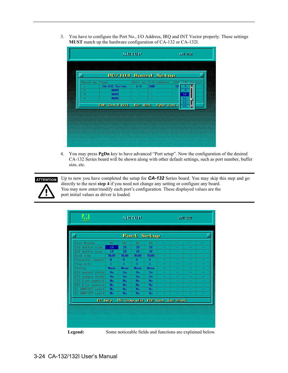 Moxa Technologies CA-132/132I User Manual | Page 38 / 49