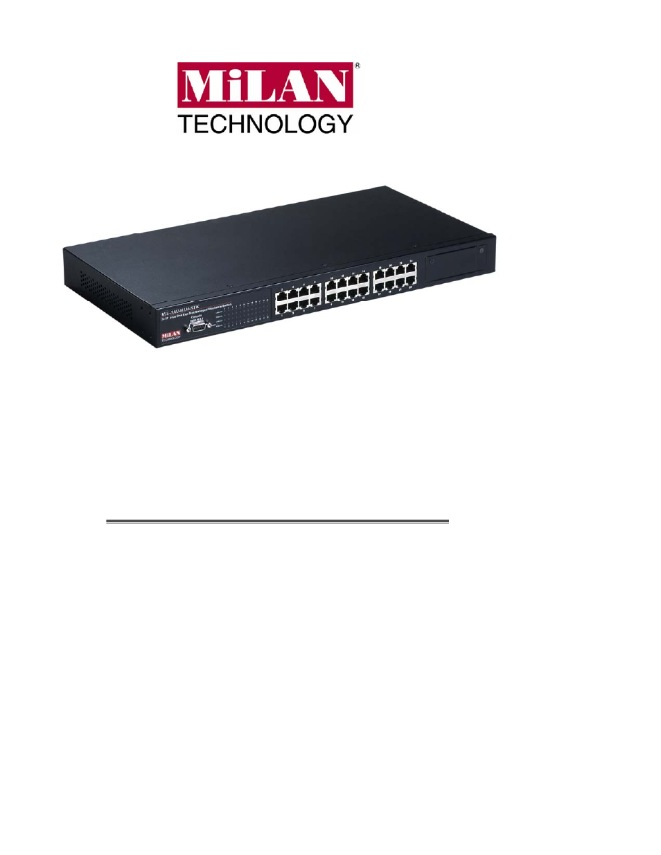 Milan Technology MIL-SM2401M-STK User Manual | 207 pages