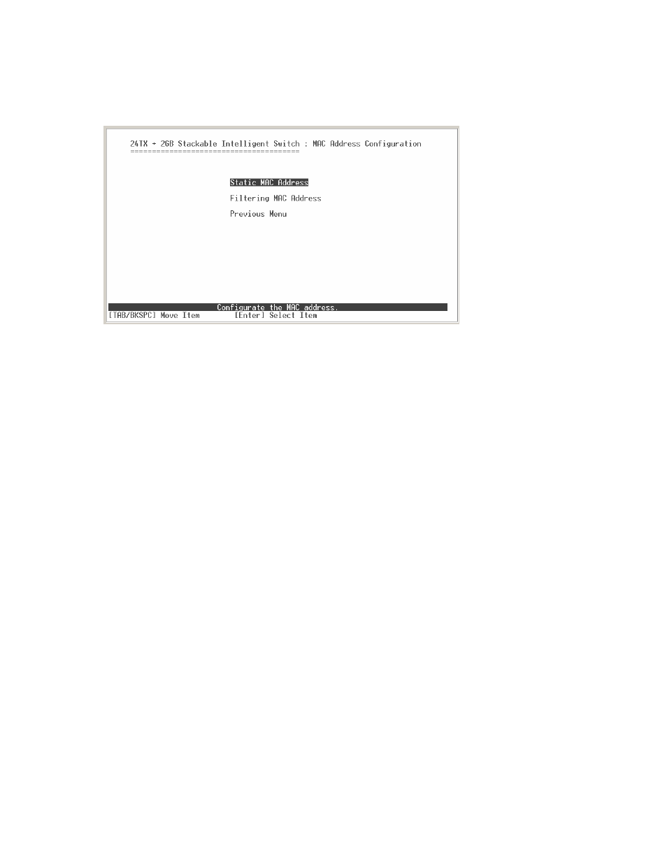 3-7. mac address configuration | Milan Technology MIL-SM2401M-STK User Manual | Page 100 / 207
