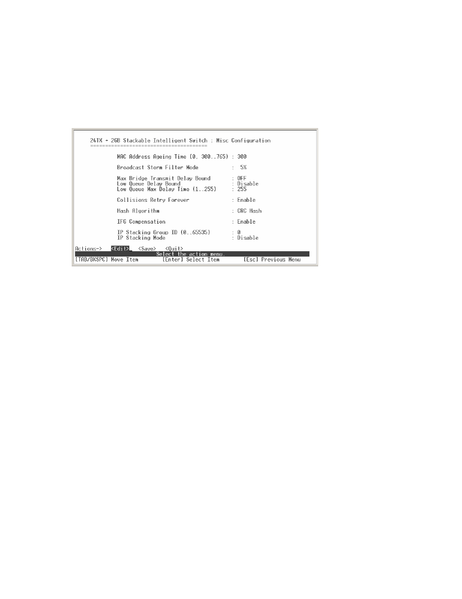 3-8. miscellaneous configuration, 3-8-1. mac address ageing time | Milan Technology MIL-SM2401M-STK User Manual | Page 106 / 207