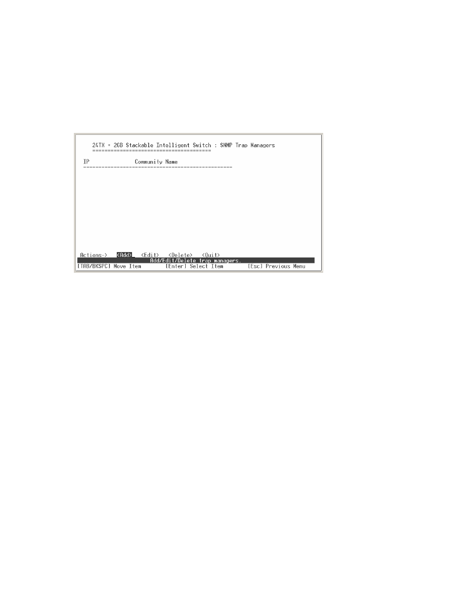 4-2-3. trap managers | Milan Technology MIL-SM2401M-STK User Manual | Page 122 / 207