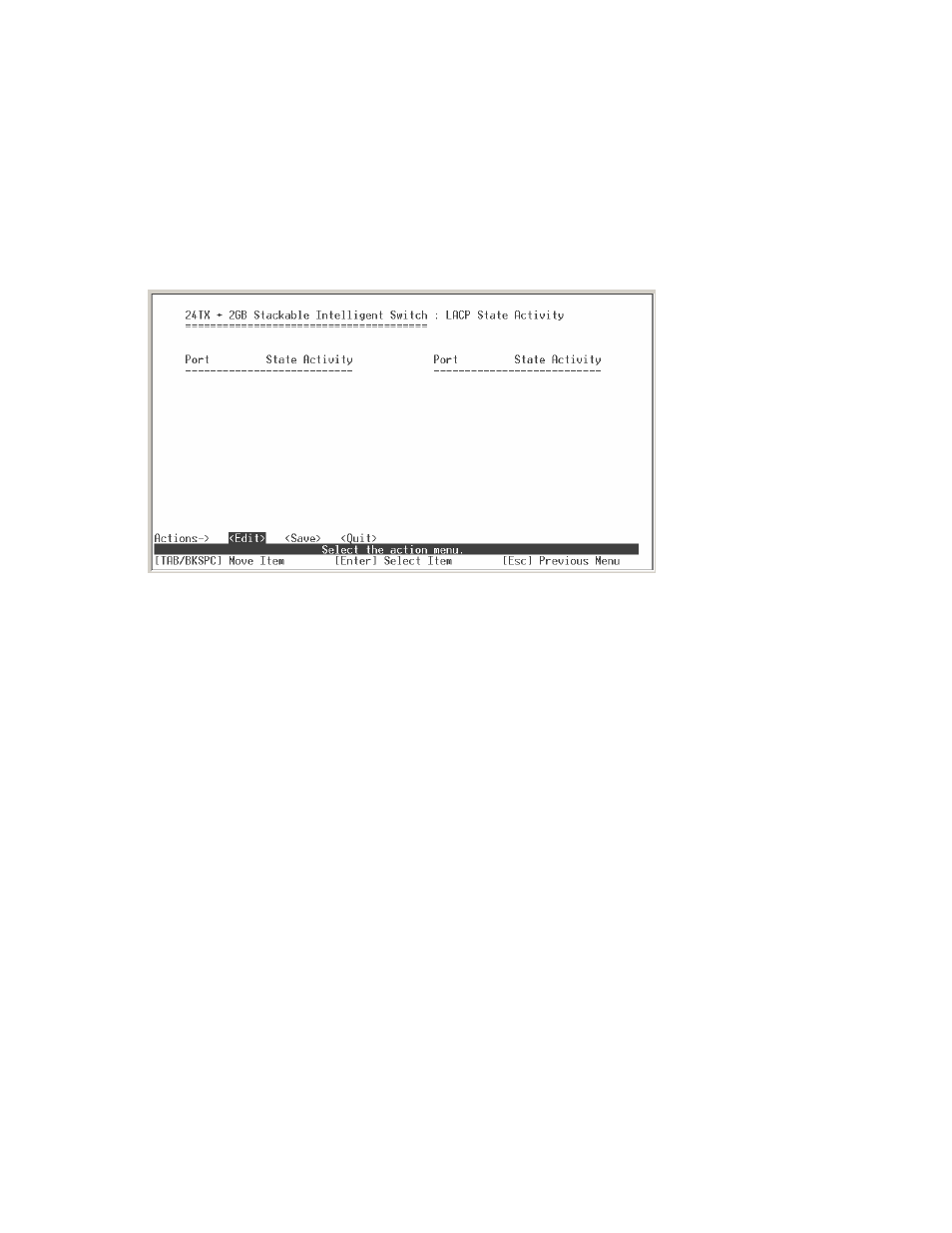 4-3-2. lacp state activity | Milan Technology MIL-SM2401M-STK User Manual | Page 127 / 207