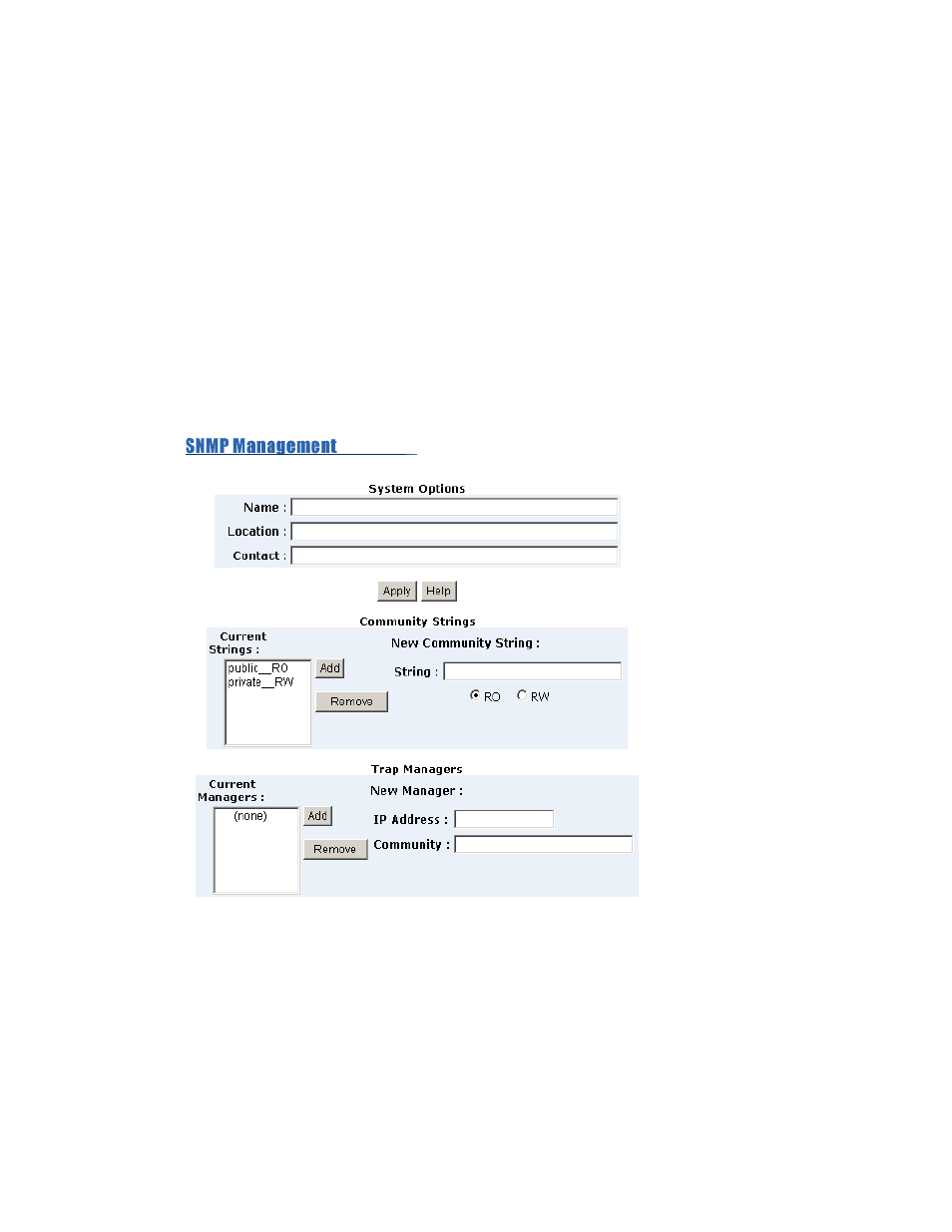4-10. snmp management | Milan Technology MIL-SM2401M-STK User Manual | Page 189 / 207
