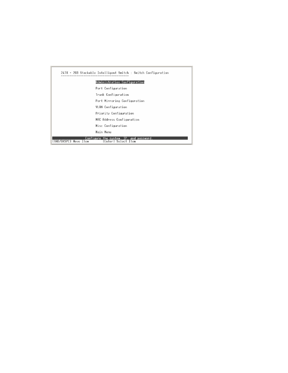 3. switch configuration | Milan Technology MIL-SM2401M-STK User Manual | Page 76 / 207