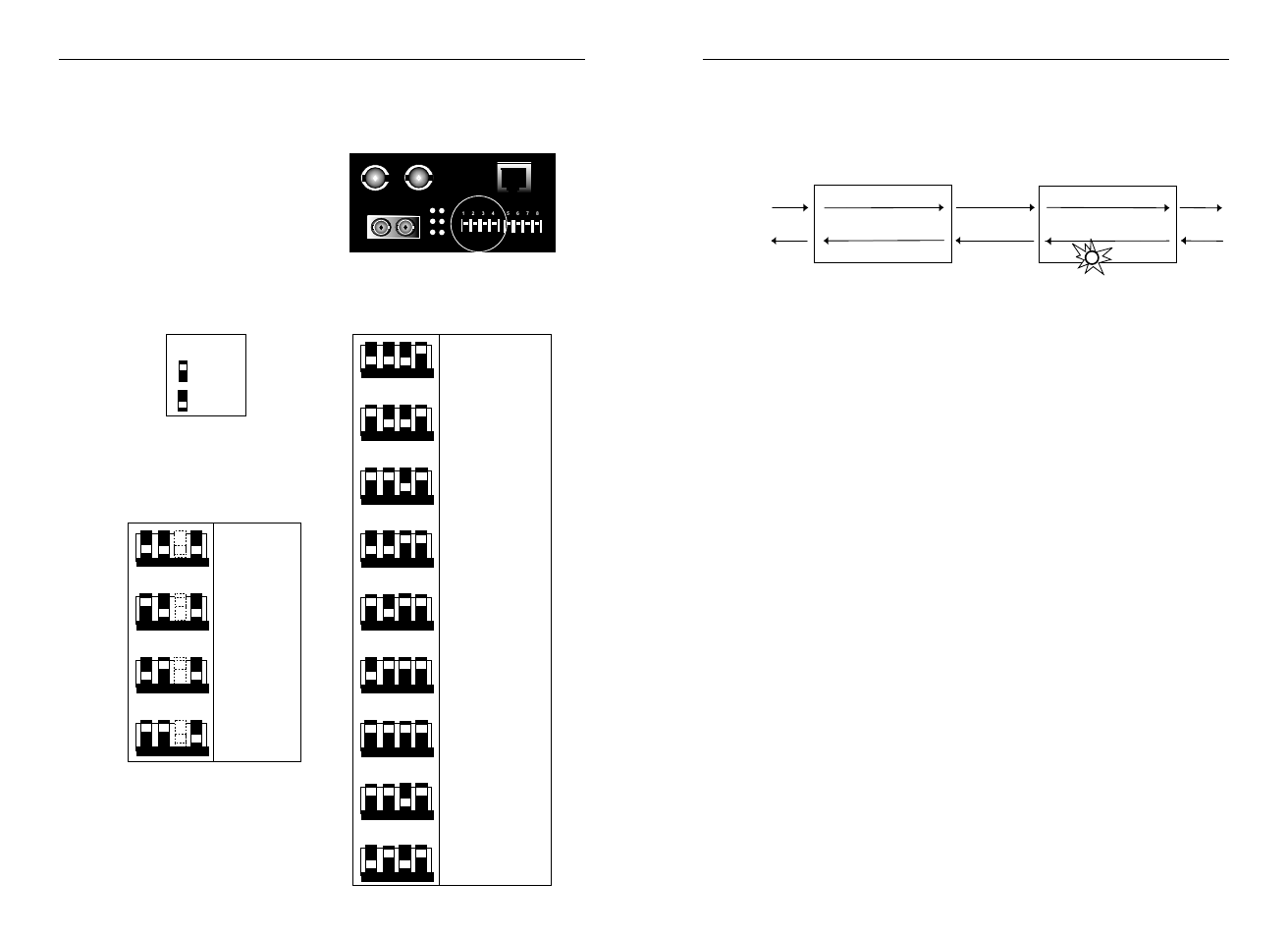 Installation, Set switches | Milan Technology T1E1-CF-01 User Manual | Page 4 / 6