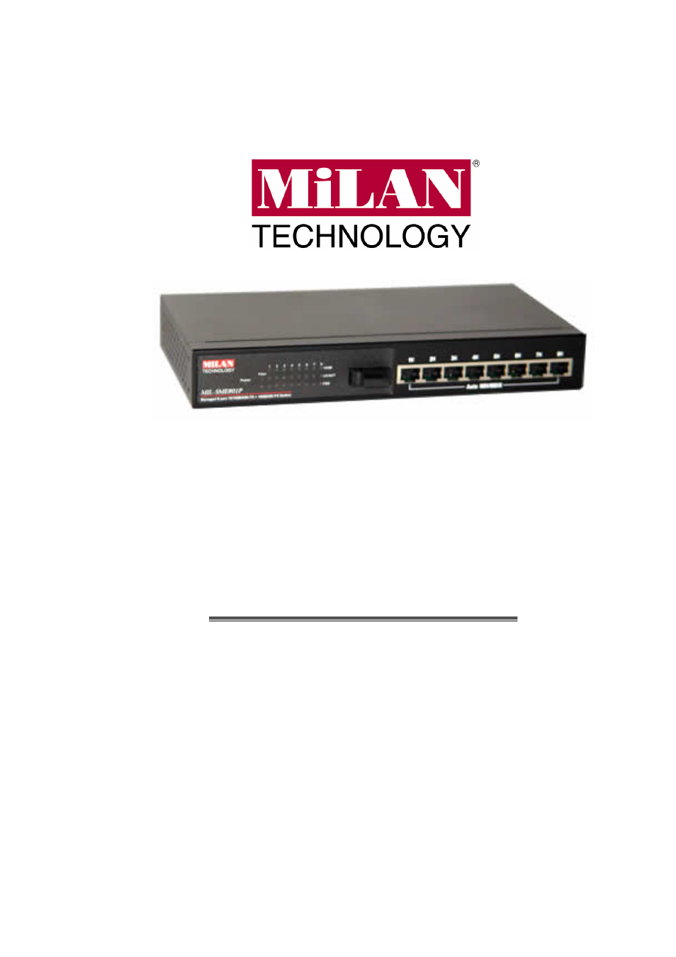 Milan Technology MIL-SME801GSX User Manual | 155 pages