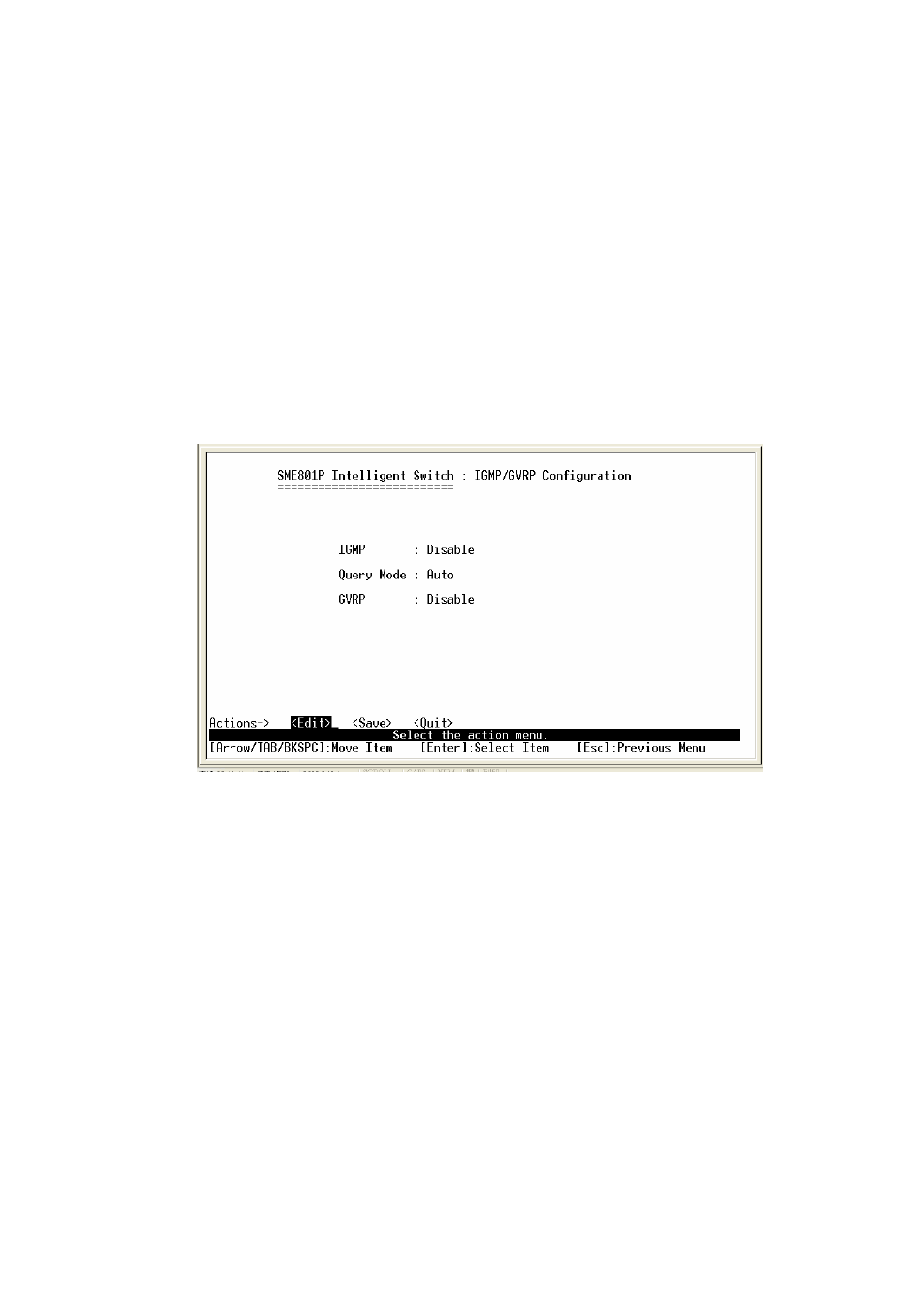 4-4. igmp/gvrp configuration | Milan Technology MIL-SME801GSX User Manual | Page 82 / 155