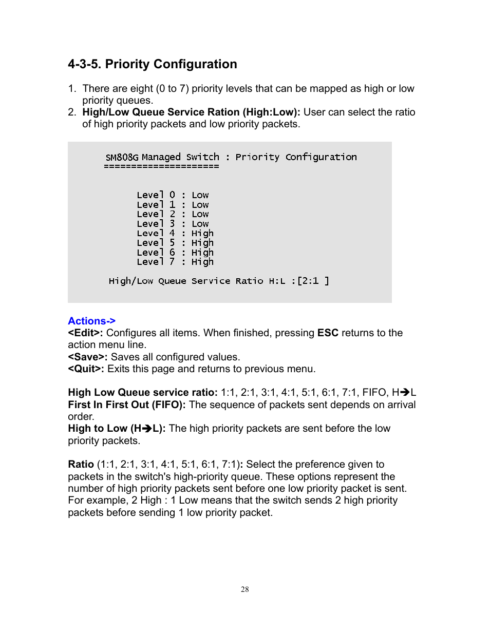 3-5. priority configuration | Milan Technology MIL-SM808G User Manual | Page 32 / 88