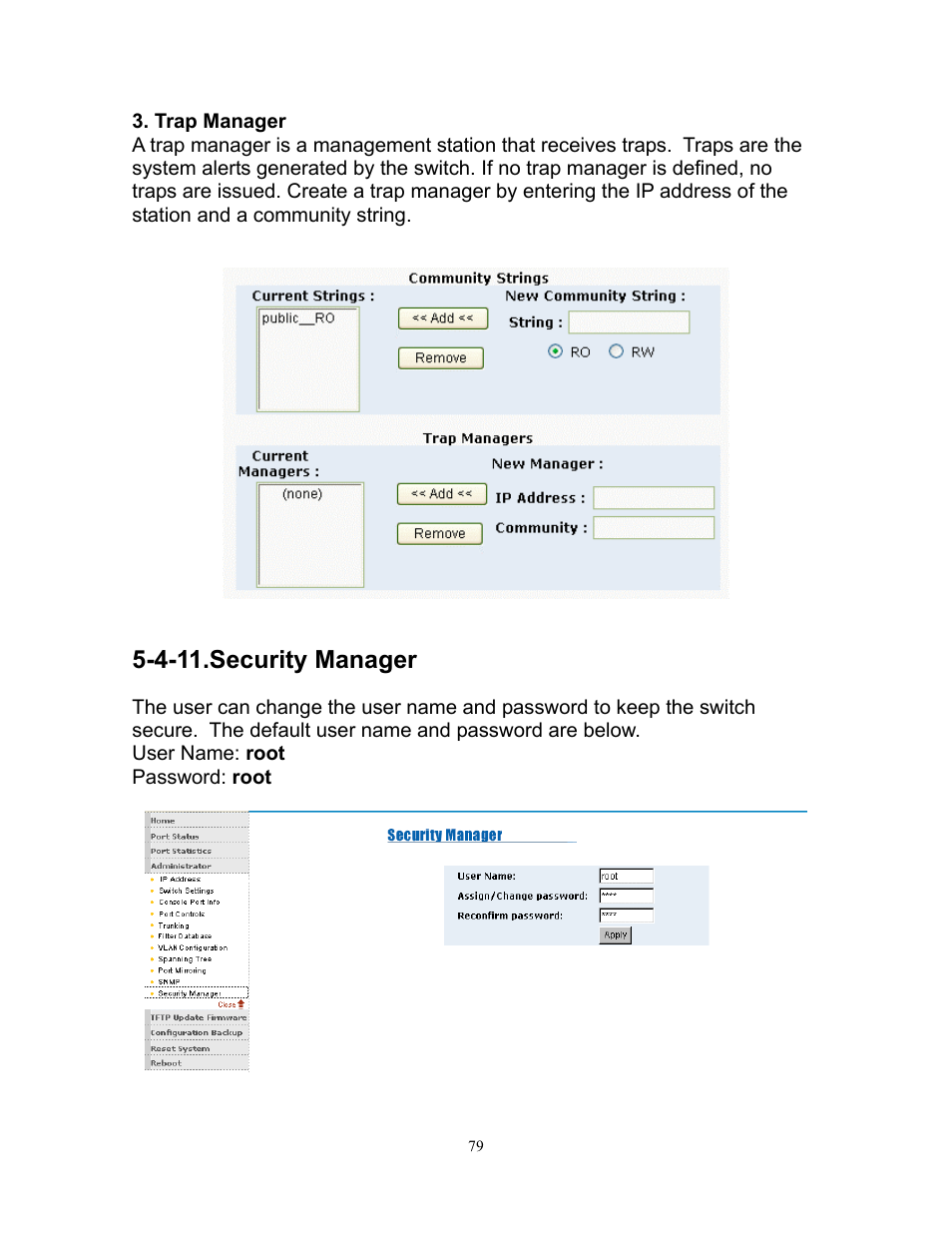 4-11. security manager, 4-11.security manager | Milan Technology MIL-SM808G User Manual | Page 83 / 88