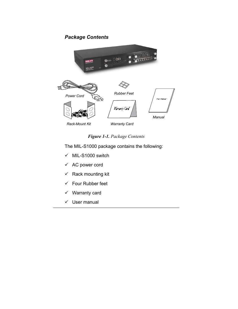 Milan Technology MIL-S1000 User Manual | Page 6 / 42
