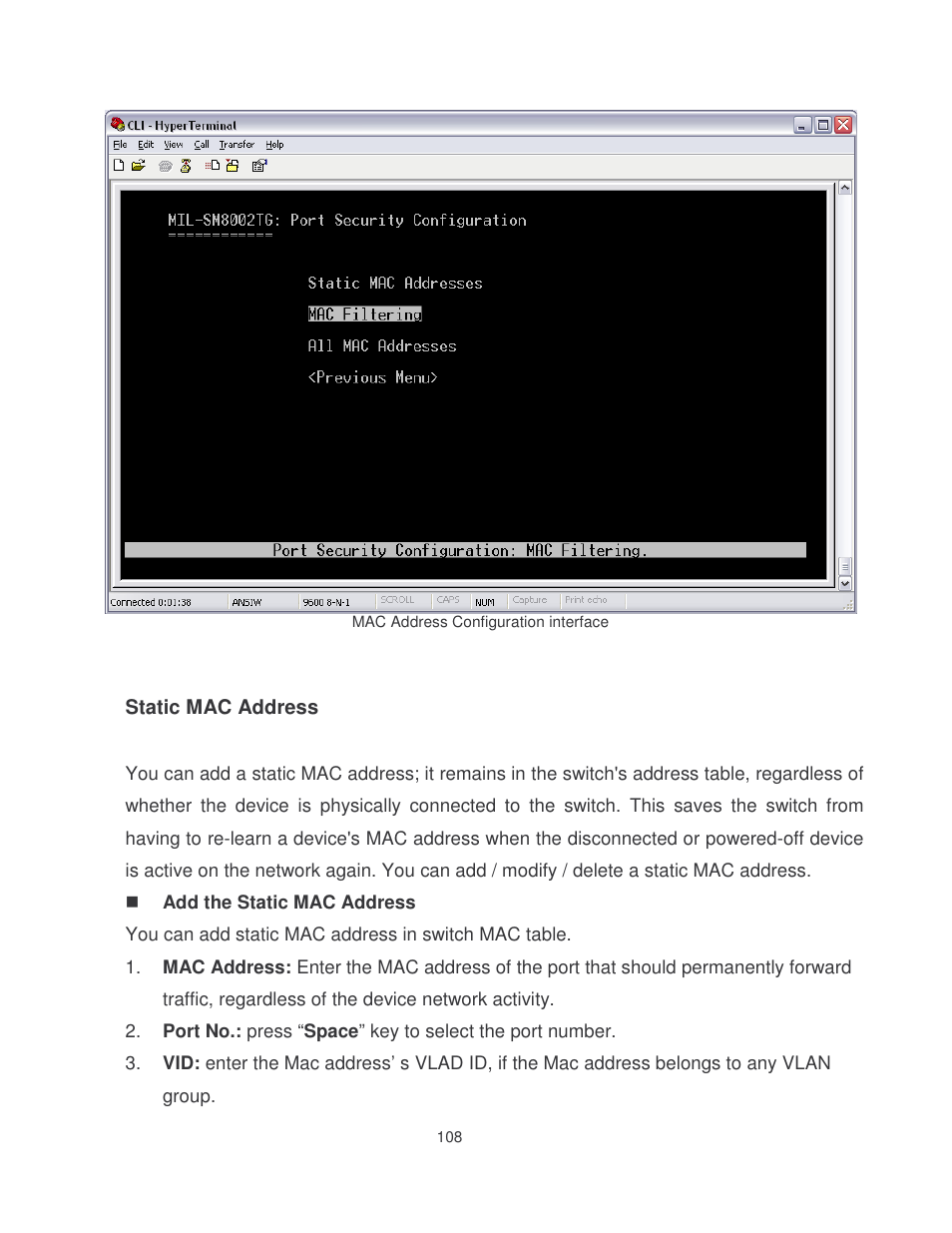 Milan Technology MIL-SM8002TG User Manual | Page 116 / 180