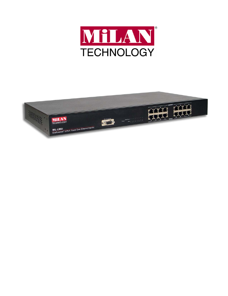 Milan Technology MIL-L800i User Manual | 25 pages