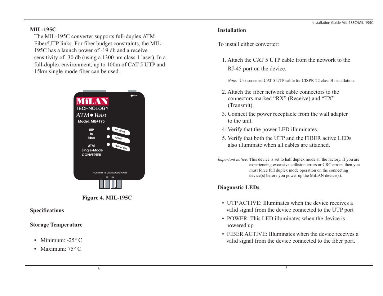 Atm twist | Milan Technology MIL-195C User Manual | Page 3 / 4