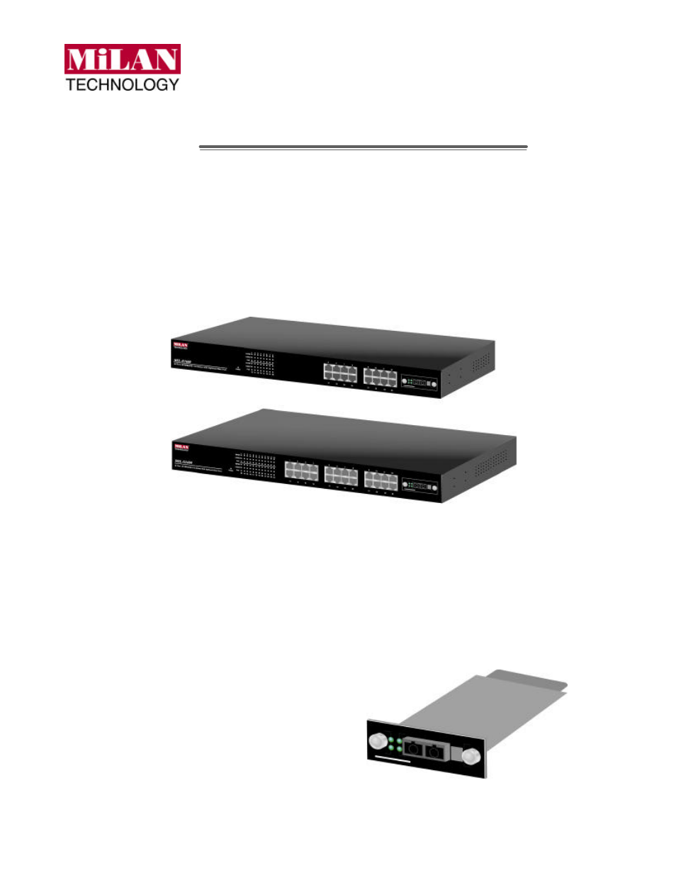 Milan Technology MIL-S2400 User Manual | 16 pages