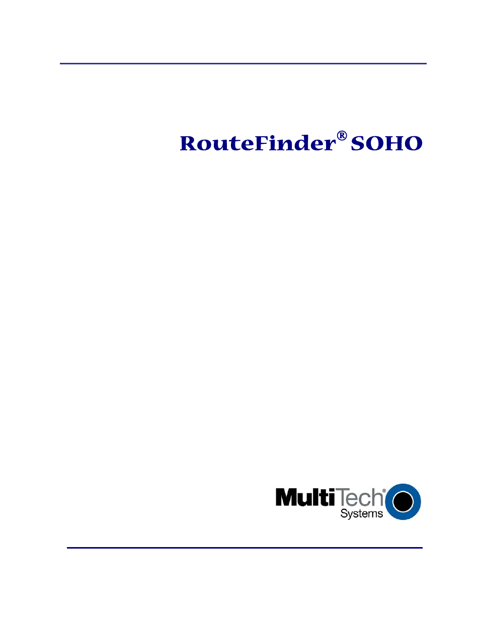 Multitech ROUTEFINDER RF830-AP User Manual | 94 pages