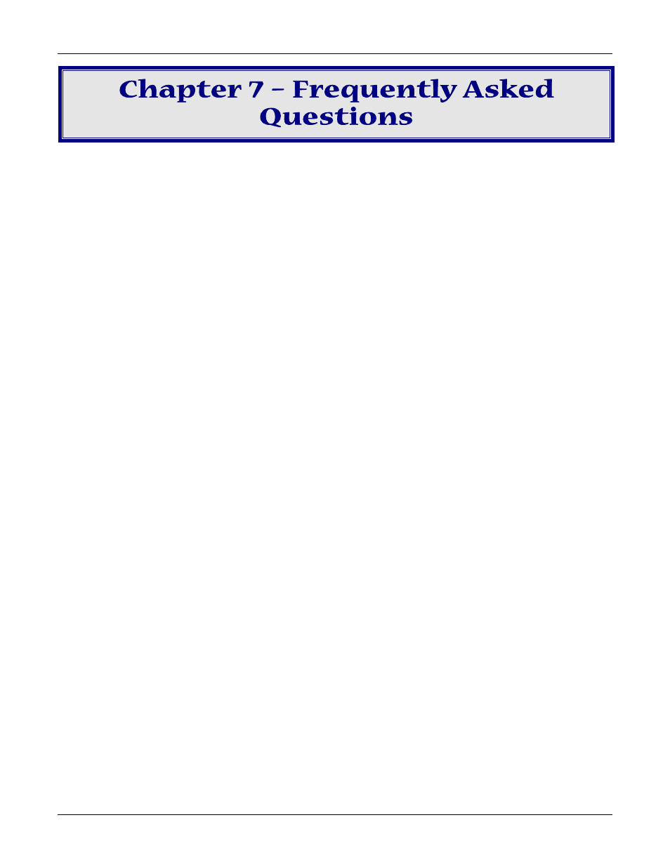 Chapter 7 – frequently asked questions | Multitech ROUTEFINDER RF830-AP User Manual | Page 80 / 94