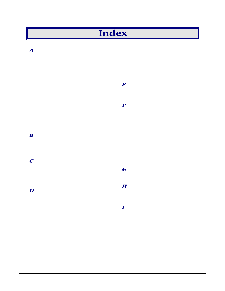 Index | Multitech ROUTEFINDER RF830-AP User Manual | Page 92 / 94