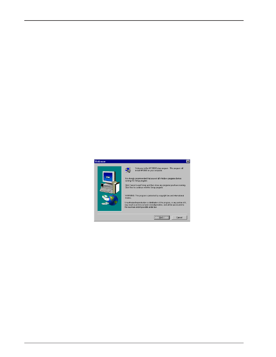 Introduction, Loading your software, Introduction loading your software | Multitech MULTIFRAD 3100 User Manual | Page 18 / 98
