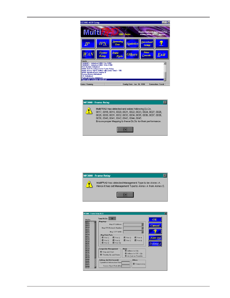 Multitech MULTIFRAD 3100 User Manual | Page 25 / 98