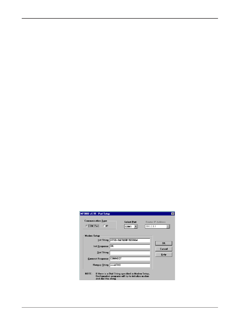 Introduction, Modem-based remote configuration procedure | Multitech MULTIFRAD 3100 User Manual | Page 54 / 98