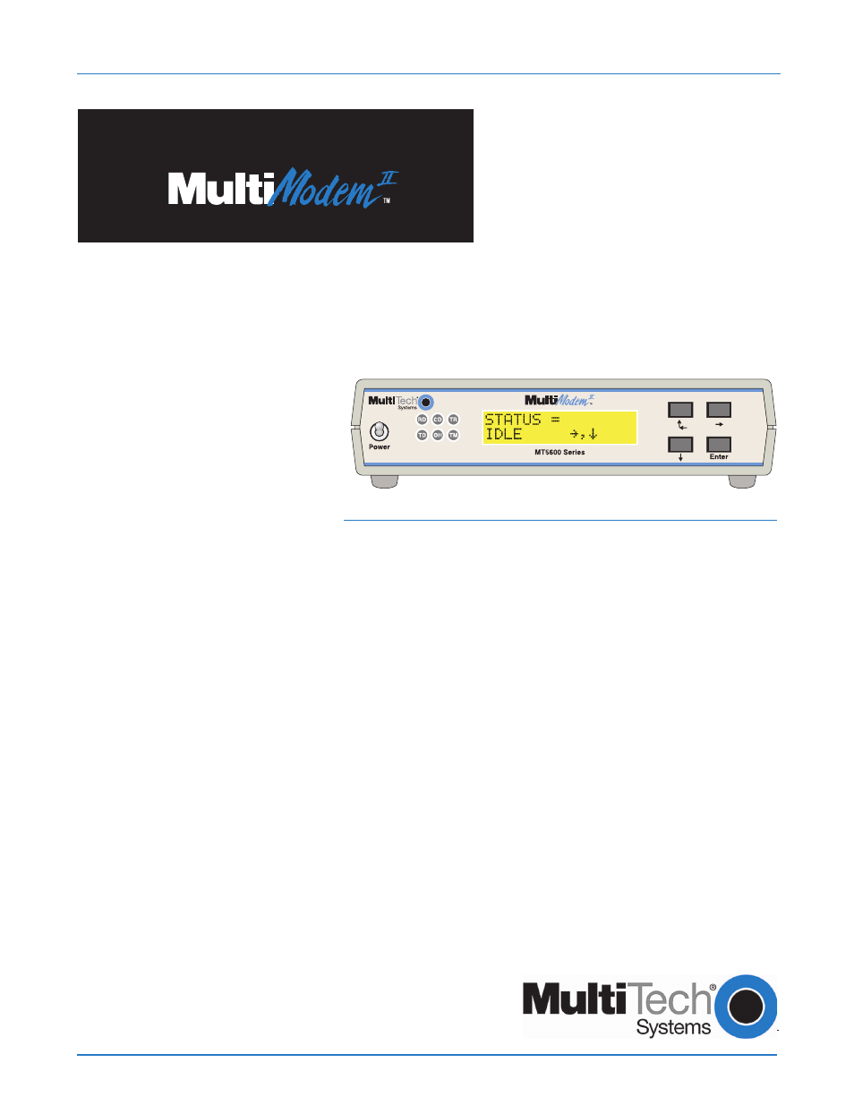 Multitech MT5600BA User Manual | 62 pages
