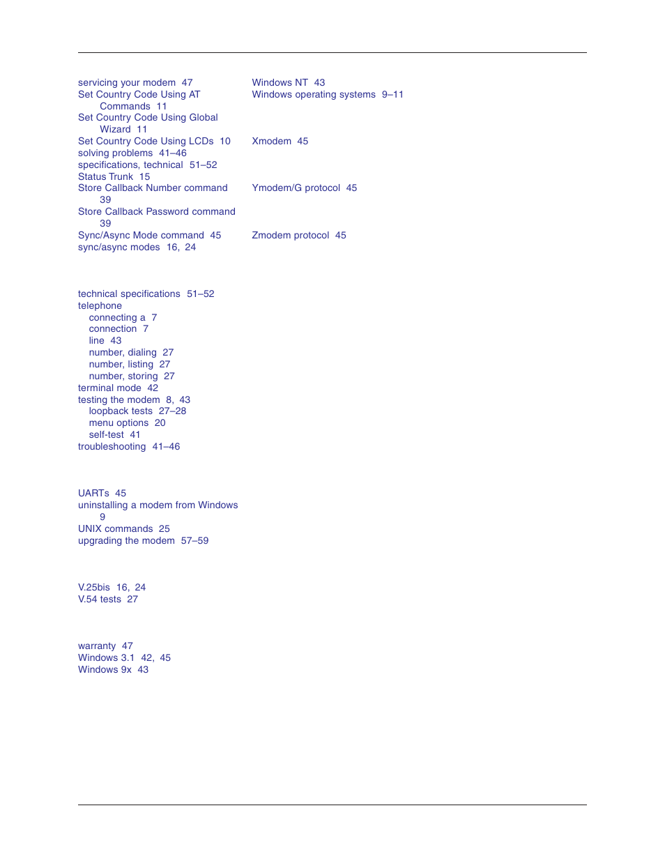 Multitech MT5600BA User Manual | Page 62 / 62
