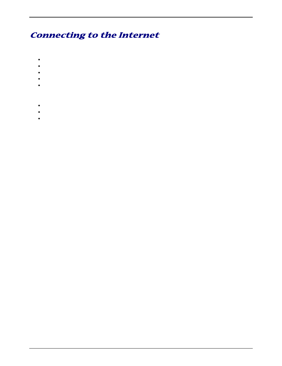 Connecting to the internet | Multitech MT5634ZBA-SERIES User Manual | Page 16 / 41