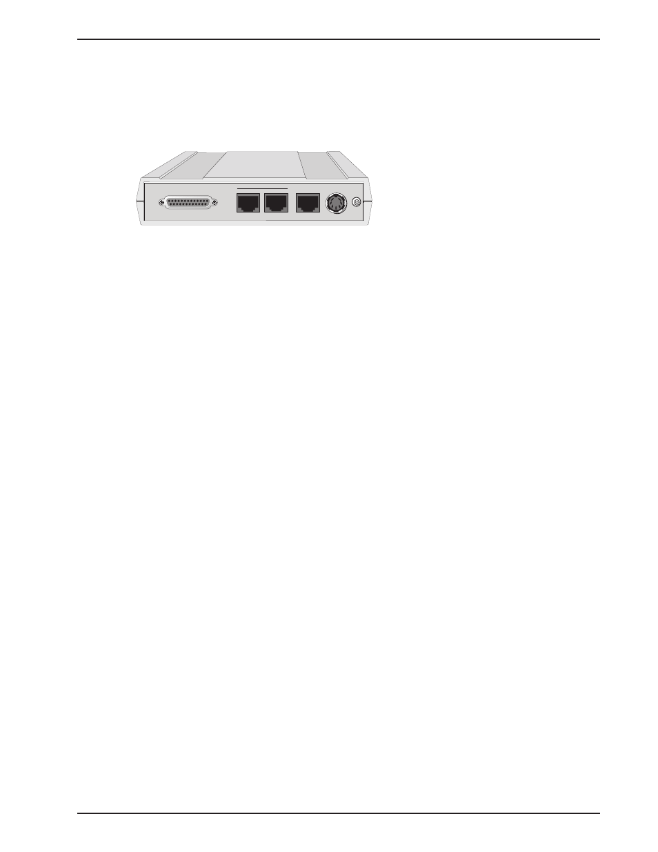 Back panel description, Rs232/v.35 connector, Ethernet 1 and 2 10base-t connectors | Command connector, Power connector, Back panel, Connectors, 10base-t, Command, Ethernet 1 and 2 | Multitech PROXYSERVER MTPSR1-120 User Manual | Page 9 / 60