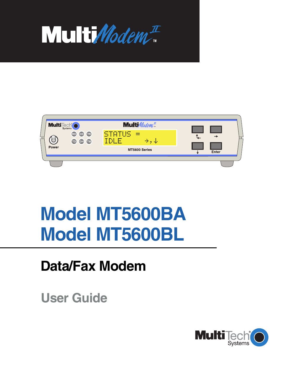 Multitech MULTI MODEM II MT5600BA User Manual | 113 pages