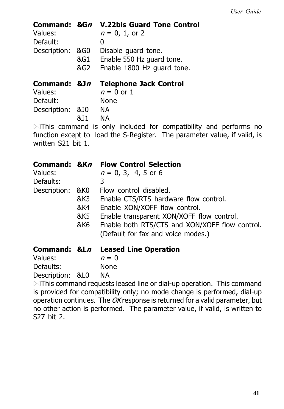 Multitech V.90/K56FLEX MT5600ZDXV User Manual | Page 41 / 98