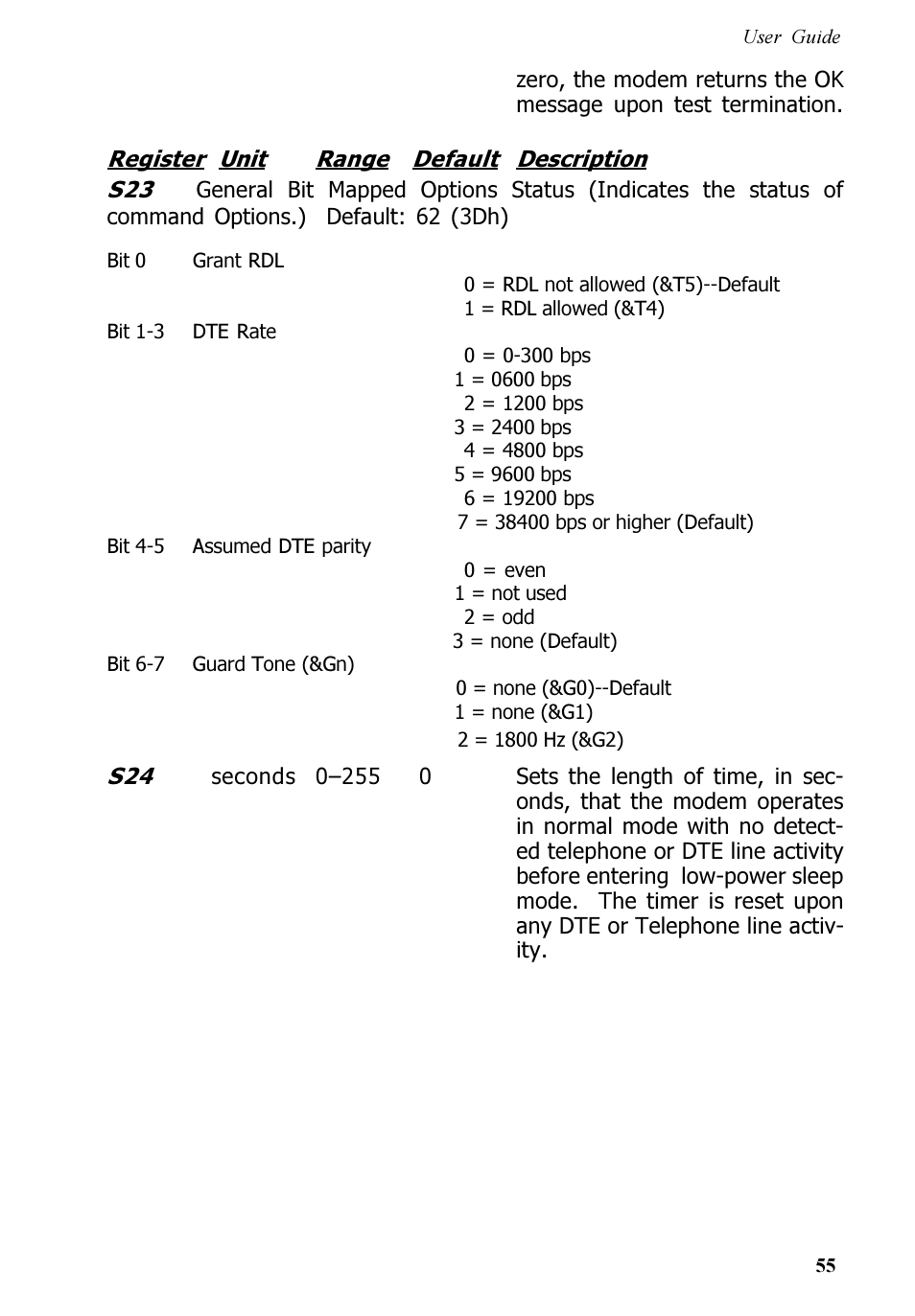 Multitech V.90/K56FLEX MT5600ZDXV User Manual | Page 55 / 98