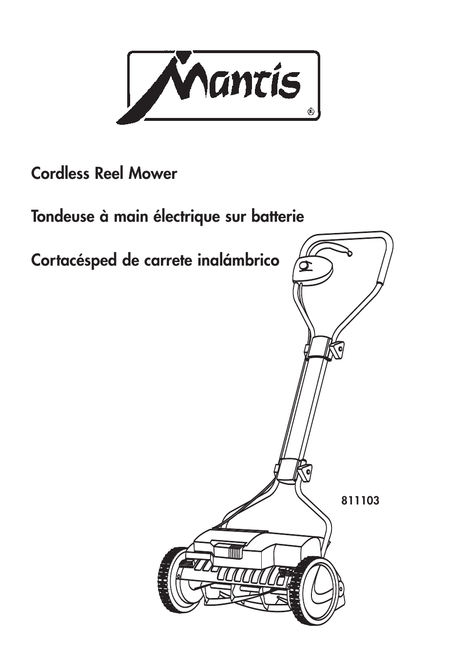 Mantis 811103 User Manual | 41 pages
