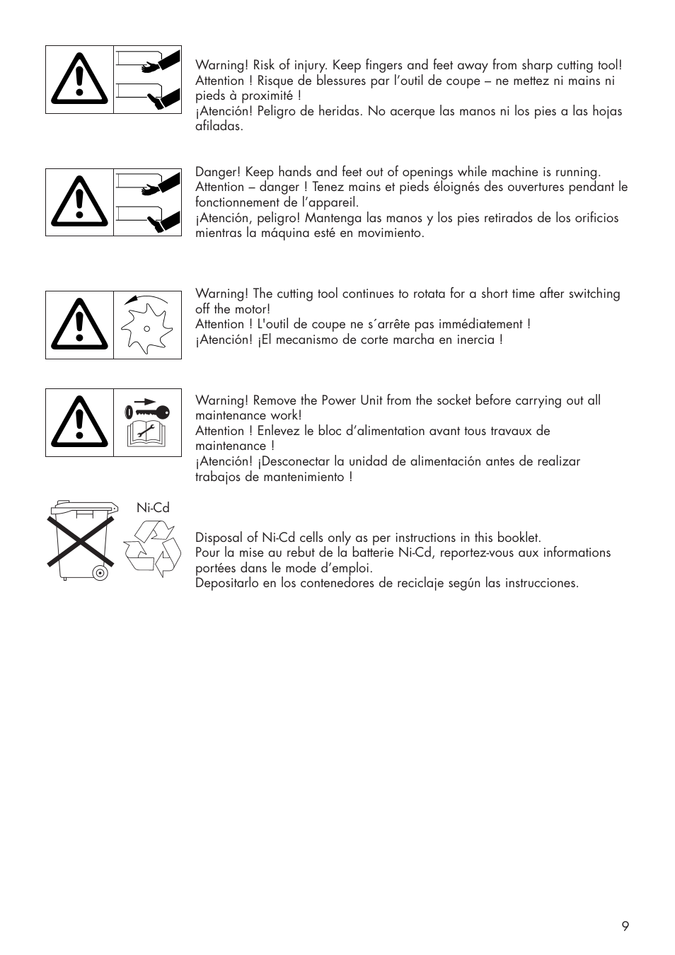 Mantis 811103 User Manual | Page 9 / 41