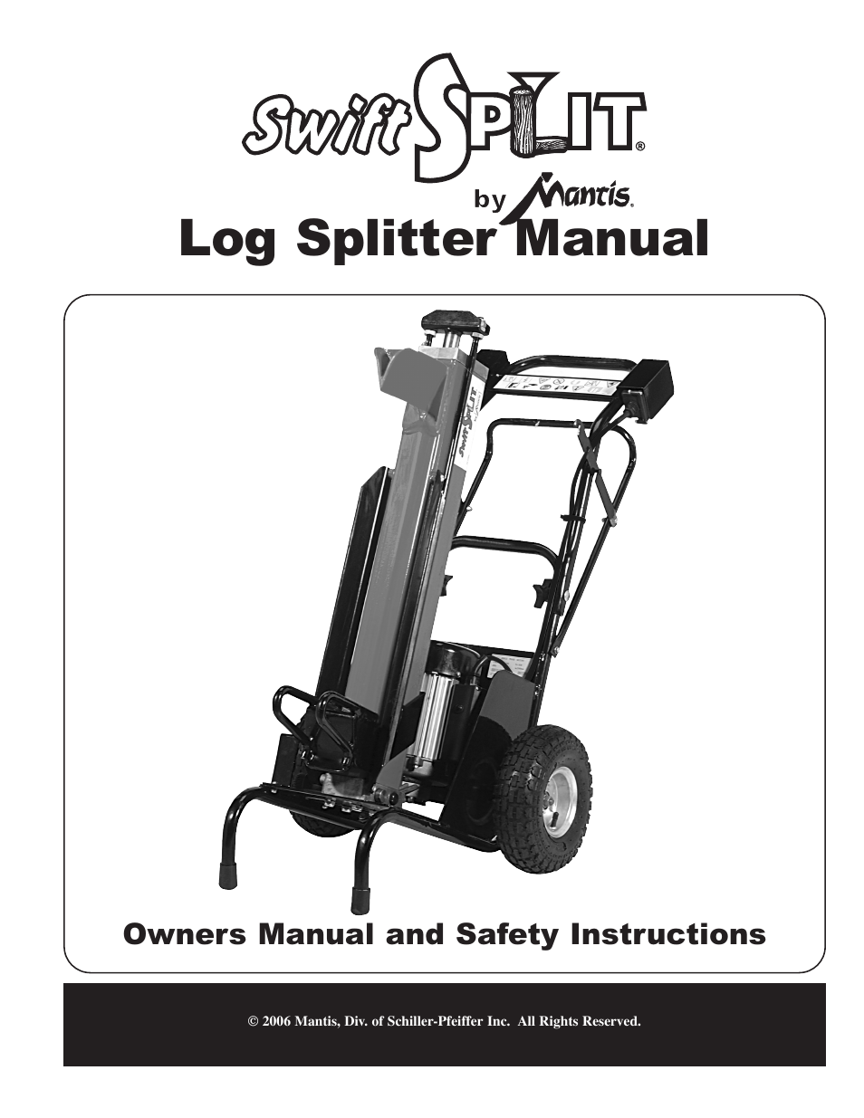 Mantis Swift Split User Manual | 21 pages