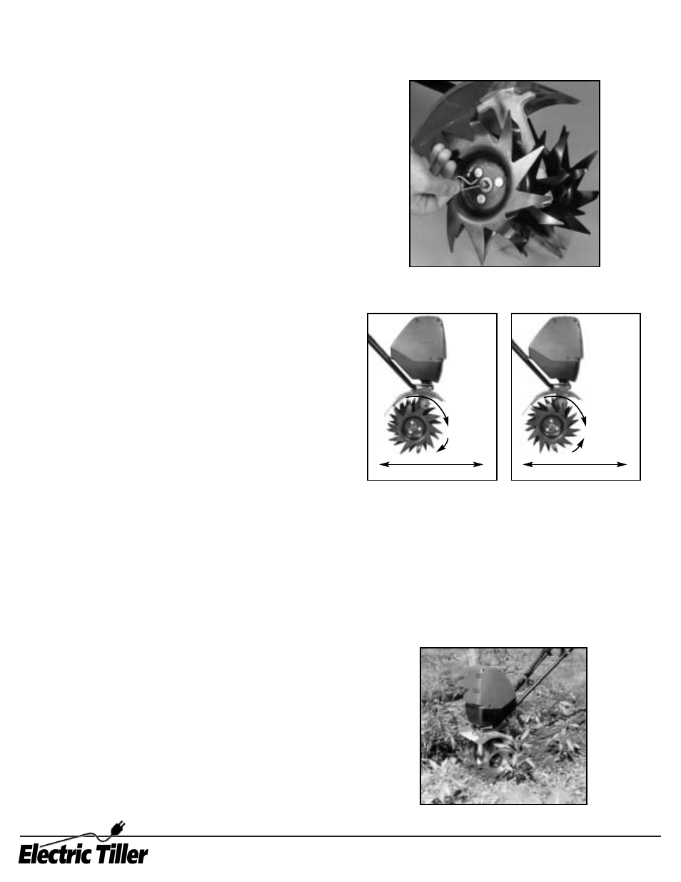 Electric tiller | Mantis ElectricTiller User Manual | Page 13 / 20