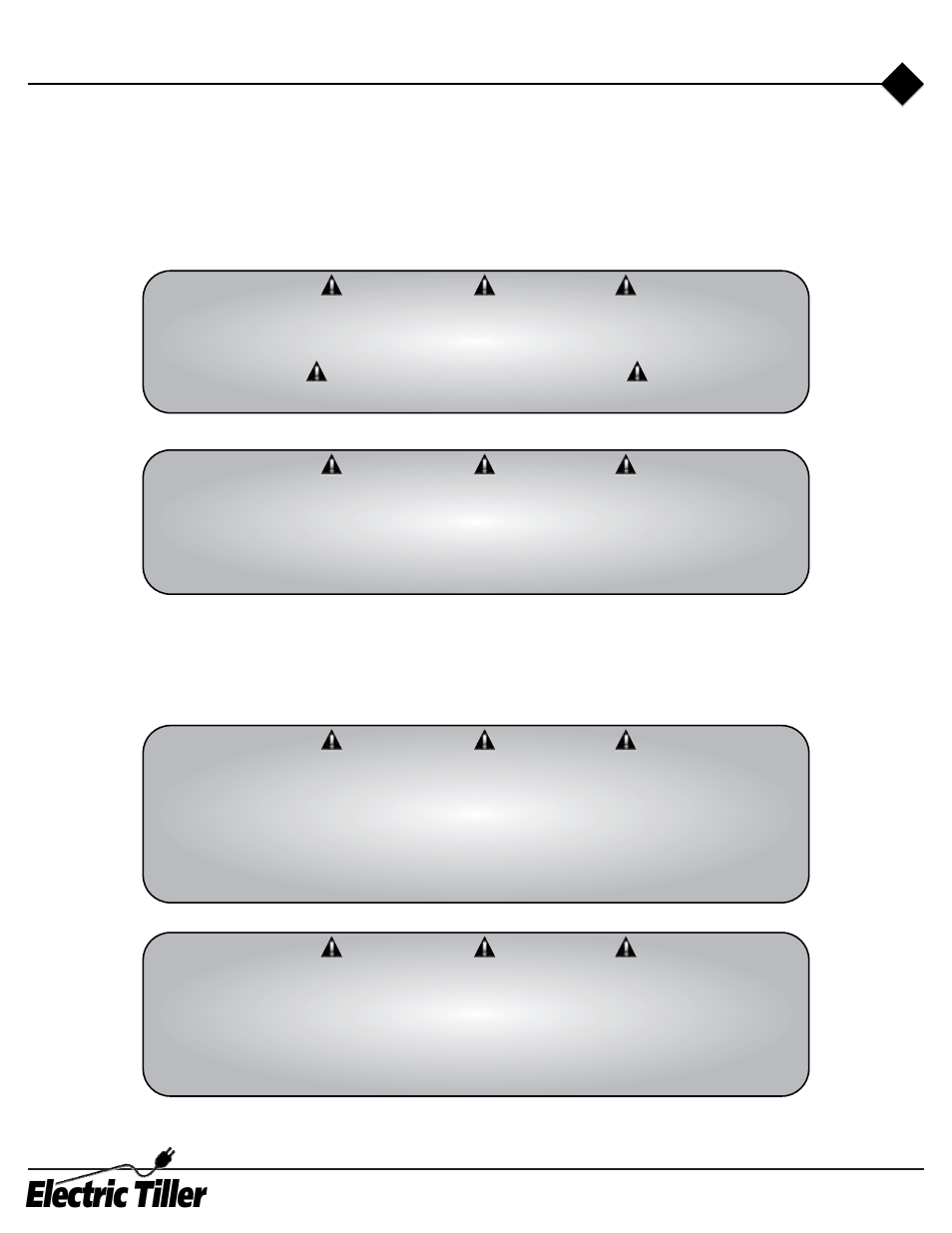 Electric tiller | Mantis ElectricTiller User Manual | Page 3 / 20