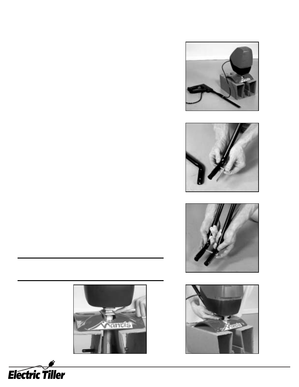 Electric tiller | Mantis ElectricTiller User Manual | Page 7 / 20