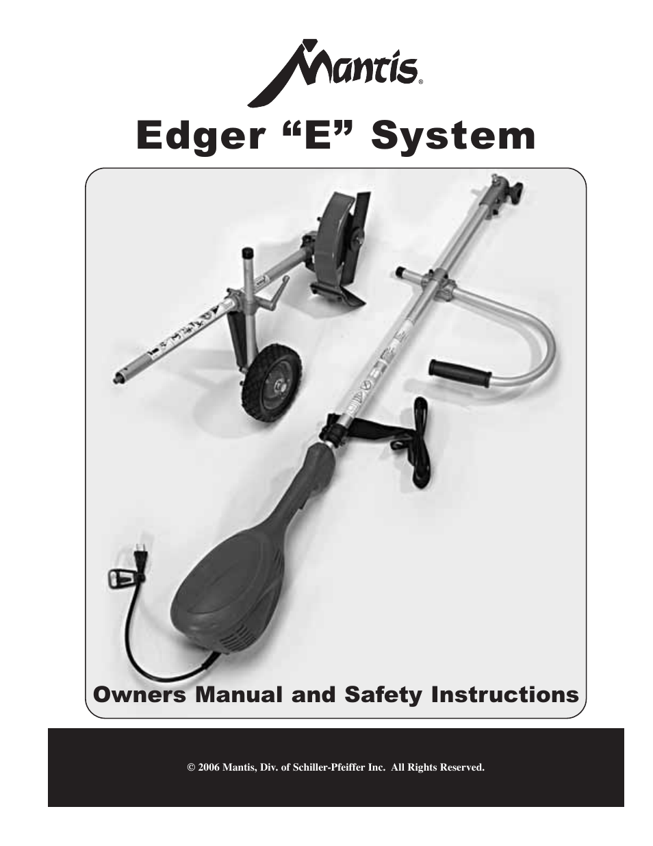 Mantis "E" System User Manual | 14 pages