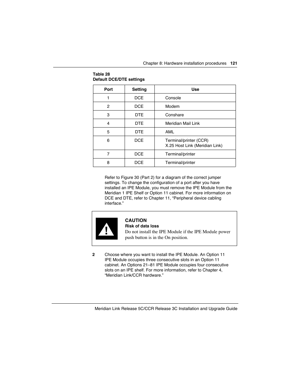 Meridian America Link/Customer Controlled Routing User Manual | Page 139 / 595