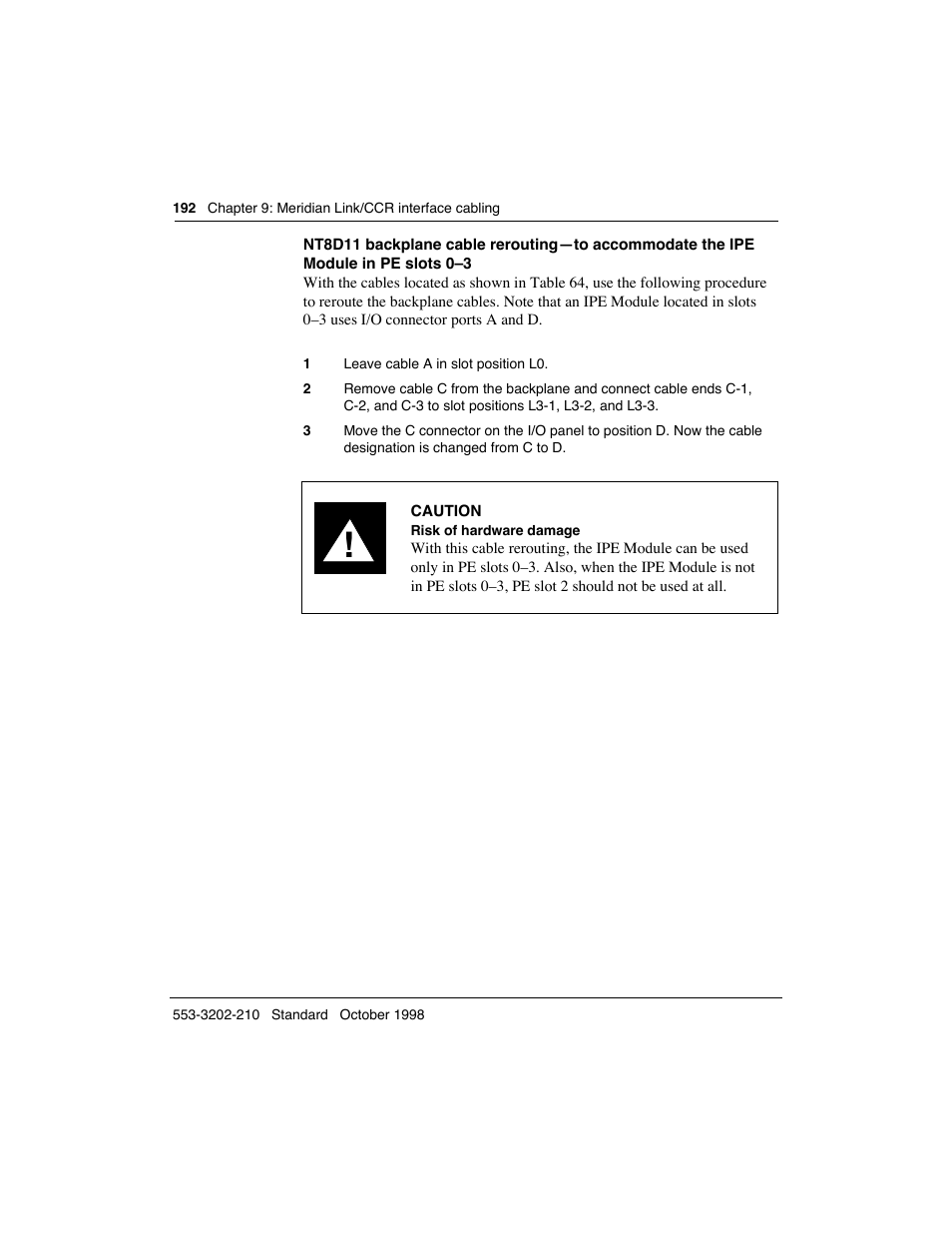 Meridian America Link/Customer Controlled Routing User Manual | Page 210 / 595